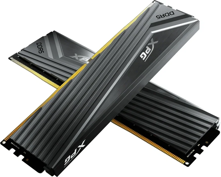 Память DDR5 2x16GB 6400MHz A-Data AX5U6400C3216G-DCCAGY XPG Caster RTL Gaming PC5-51200 CL32 DIMM ECC 288-pin 1.4В kit single rank с радиатором Ret