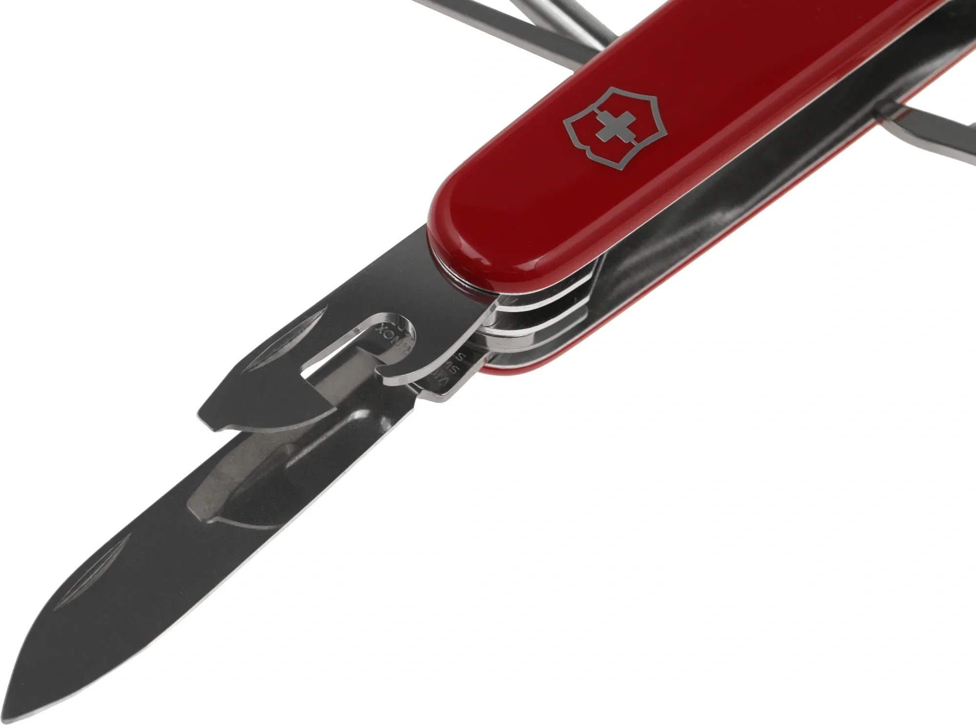 Нож перочинный Victorinox Deluxe Tinker (1.4723) 91мм 17функций красный карт.коробка