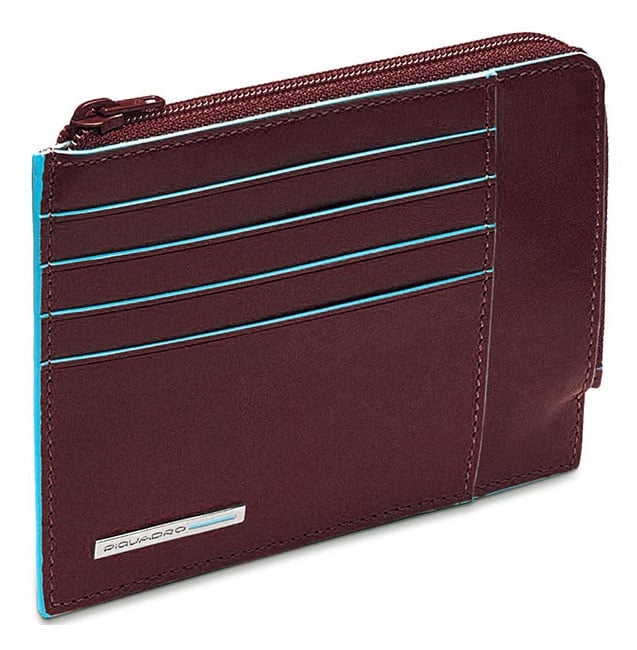 Чехол для кредитных карт Piquadro Blue Square  PU1243B2R/MO коричневый натур.кожа