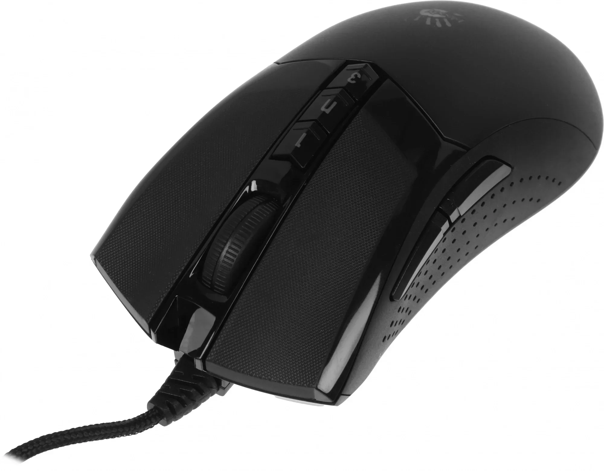 Мышь/ Мышь A4Tech Bloody W90 Max черный оптич. 10000dpi USB 7but (W90 MAX ( STONE BLACK))