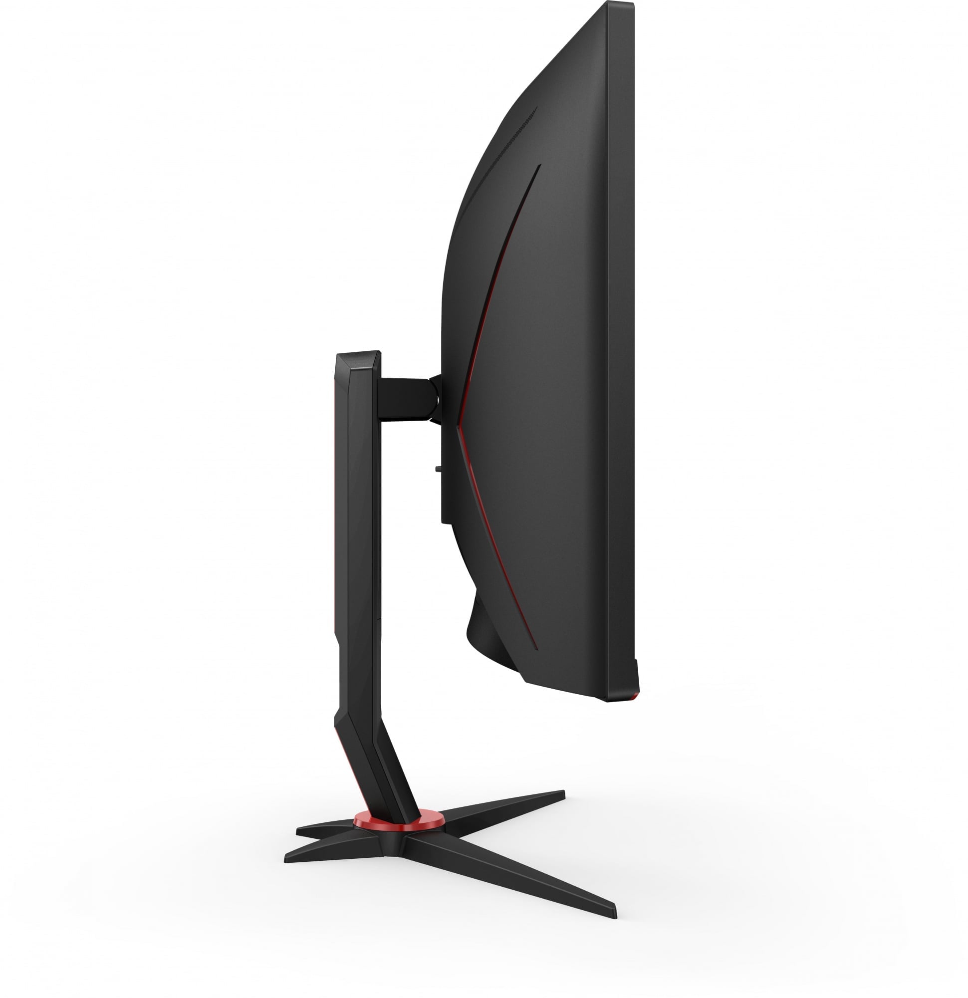 МОНИТОР 34" AOC CU34G2X Black-Red (VA, изогнутый, 3440x1440, 144Hz, 1 ms, 178°/178°, 300 cd/m, 80M:1, +2xHDMI 2.0, +DisplayPort 1.2, +4xUSB 3.0, +регулировка по высоте, AMD FreeSync™) (CU34G2X)
