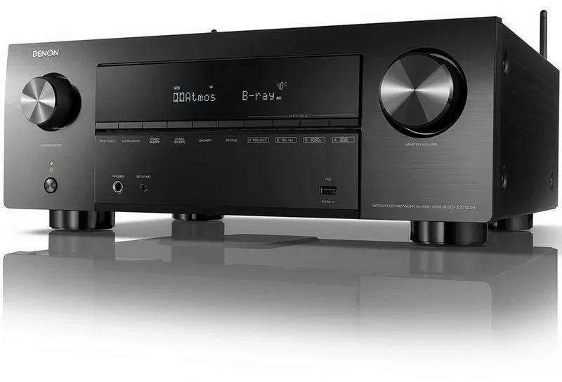 AV-ресивер DENON AVCX3700HBKE2, AVC-X3700H, 9.2, черный