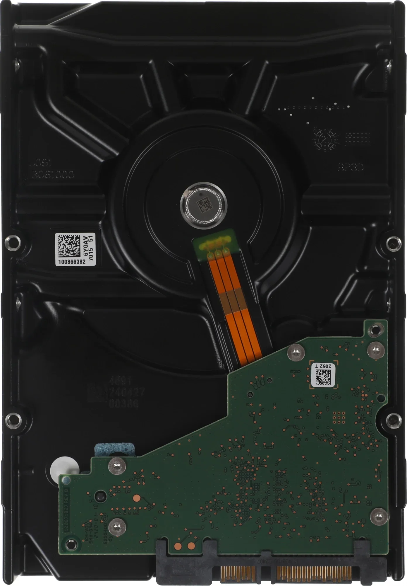 Жёсткий диск 4Tb SATA-III Seagate Exos 7E10 4000 Гб, HDD, SATA-III, форм фактор 3.5", 7200 об/мин, 256 Мб ST4000NM024B
