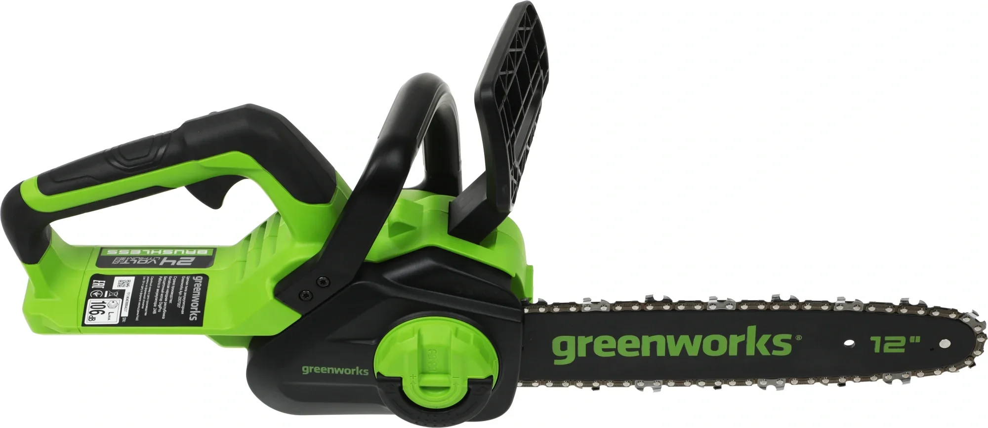 Цепная пила Greenworks GD24CS30 аккум. дл.шины:12" (30cm) (2007007)