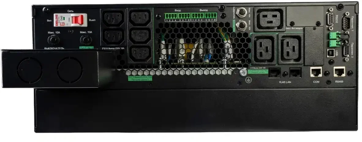 Источник бесперебойного питания Systeme Electriс SRT SRTSE6KRTXLIG2 6000Вт 6000ВА черный Gen 2