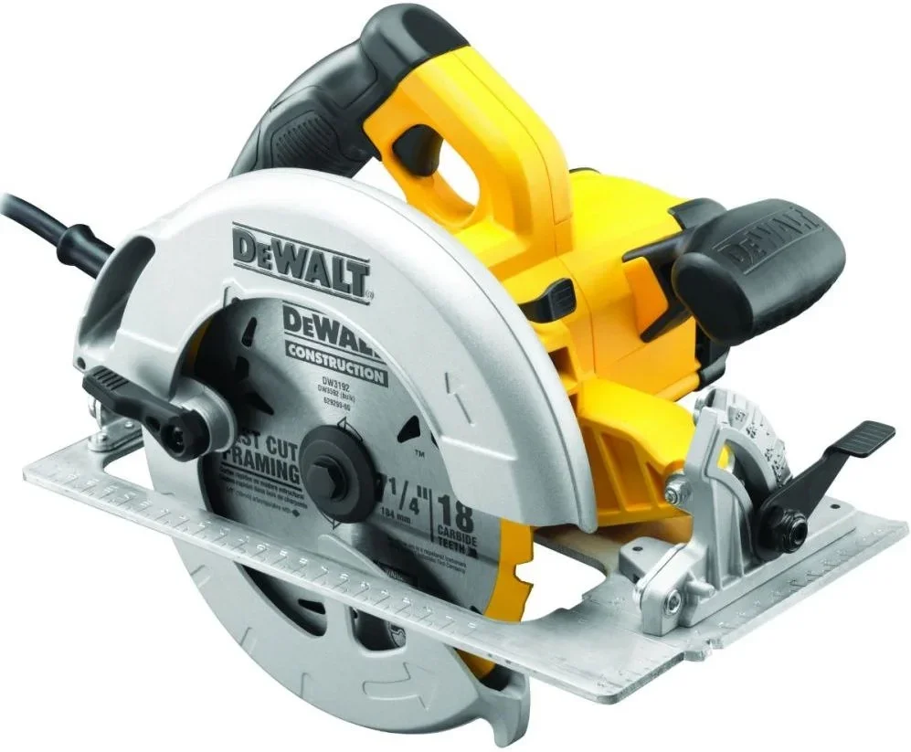 DWE575K-QS Циркулярная пила (дисковая) DeWalt 1600Вт  (ручная) D диска.:190мм