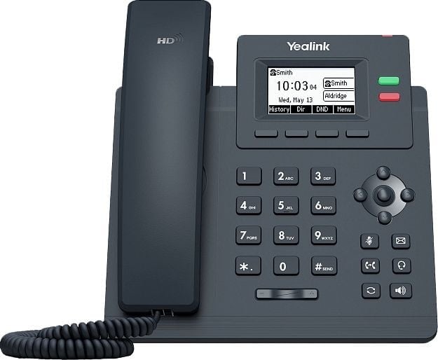 IP-телефон Yealink SIP-T31P without PSU, 2 аккаунта, PoE