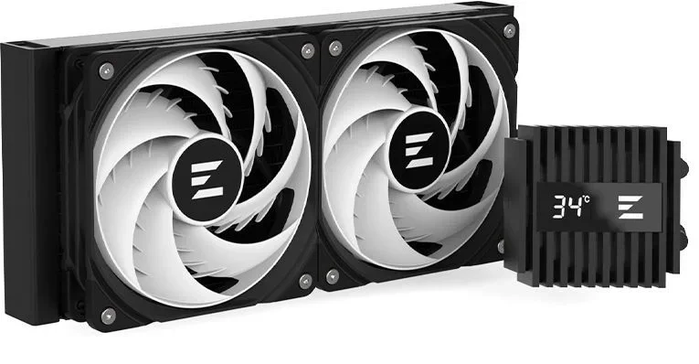 Система водяного охлаждения Zalman Alpha2 A24 ARGB Soc-AM5/AM4/1200/1700/1851 черный 4-pin 29.7dB Al+Cu LCD 2000gr Ret (ALPHA2 A24 BLACK) [ALPHA2 A24 BLACK]