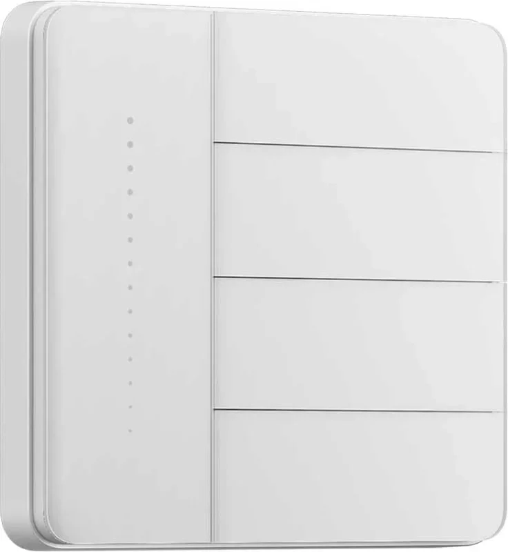Выключатель умный Aqara Z1 Pro ZNQBKG45LM четырехклавишный белый (ZNQBKG45LM WH)