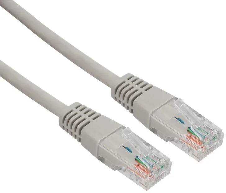 Патч-корд Rexant 18-8002, Cat.5e, 1 м, серый