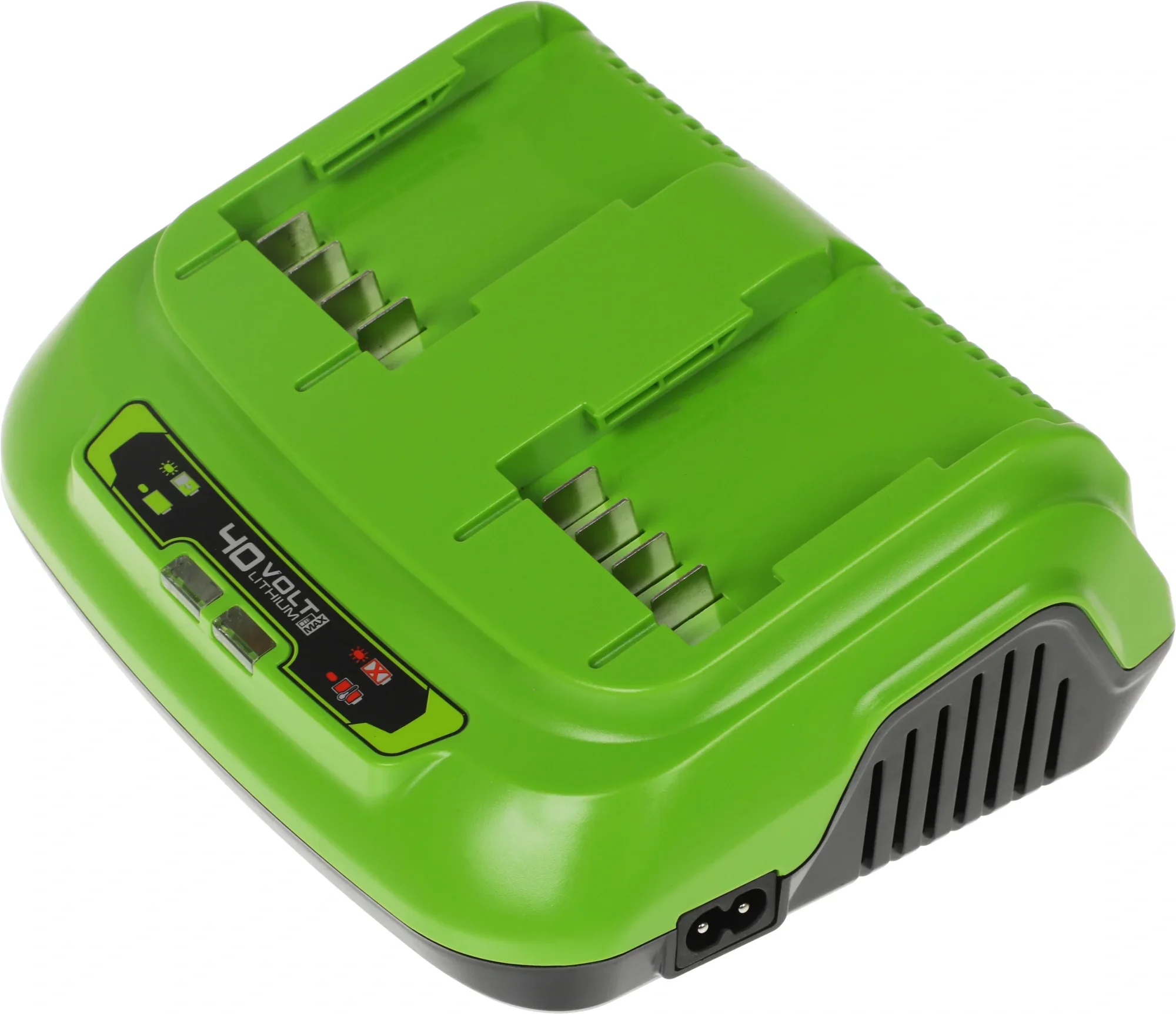 Зарядное устройство Greenworks 2938807, G40UC8, для 2 аккумуляторов, 40V