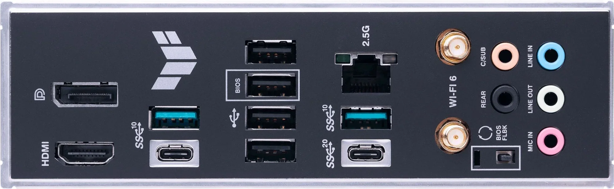 Материнская плата Asus TUF GAMING B650-PLUS WIFI Socket AM5 AMD B650 4xDDR5 ATX AC`97 8ch(7.1) 2.5Gg RAID+HDMI+DP