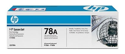 (Спец.цена) Оригинальный картридж HP CE278A (78A) для принтера HP LaserJet Pro P1566/ P1567/ P1568/ P1569/ P1606dn/ P1607dn/ P1608dn/ P1609dn/ M1530/ M1536dnf/ M1537dnf/ M1538dnf/ M1539dnf black, 2100 страниц
