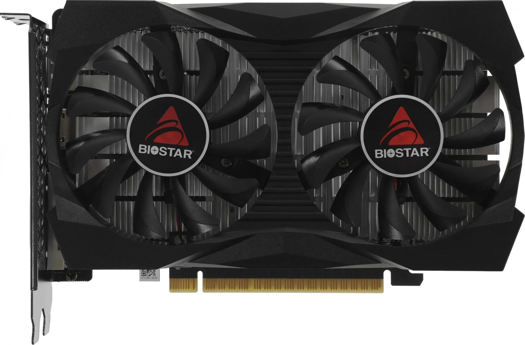 Видеокарта Biostar PCI-E 3.0 VN1055TF41 NVIDIA GeForce GTX 1050TI 4Gb 128bit GDDR5 1291/7008 DVIx1 HDMIx1 DPx1 HDCP Ret