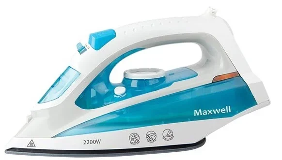 Утюг Maxwell MW-3055B, 2200Вт, 30г/мин