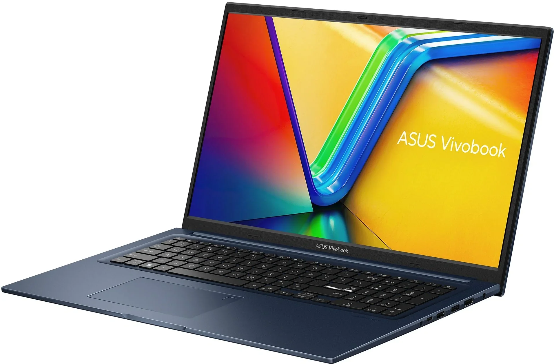 Ноутбук Asus Vivobook 17 X1704VA-AU639 Core i3 1315U 8Gb SSD512Gb Intel UHD Graphics 17.3" IPS FHD (1920x1080) без ОС blue WiFi BT Cam (90NB10V2-M00RJ0)