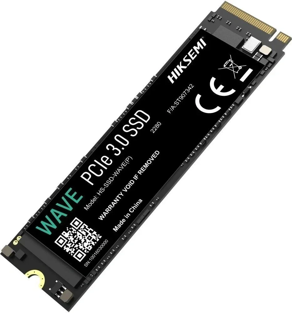 Накопитель SSD Hikvision PCIe 3.0 x4 512GB HS-SSD-WAVE(P) 512G M.2 2280