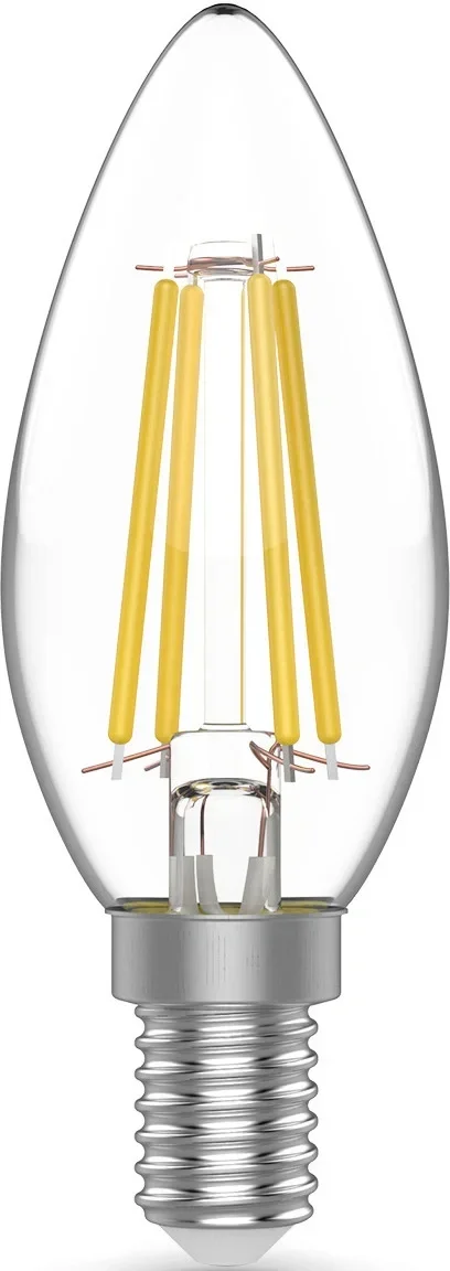 Лампа светодиодная Gauss Basic 1031116T 5.5Вт цок.: E14 свеча 240B 2700K св. свеч. белый.теп. (упак.: 3 шт)