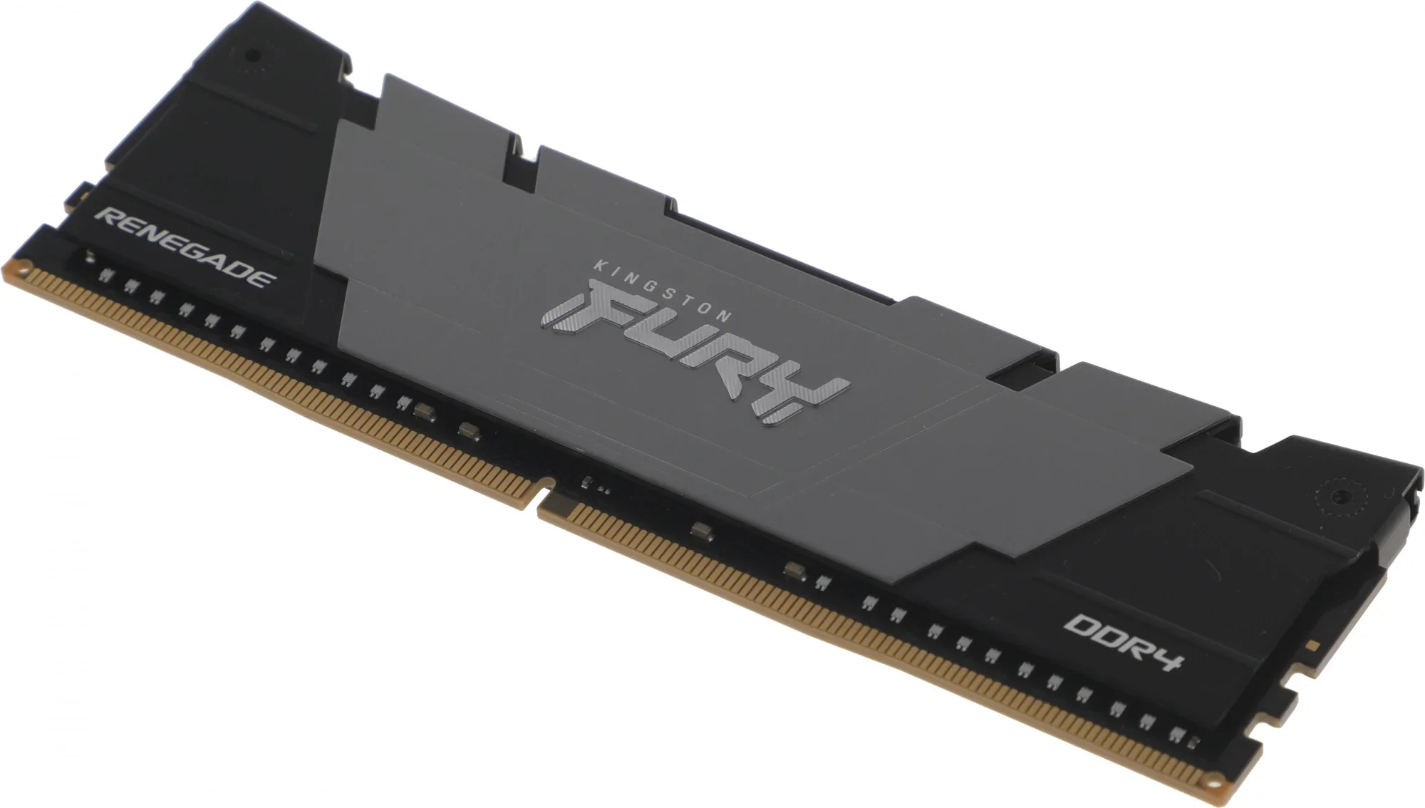 Память DDR4 16GB 4000MHz Kingston KF440C19RB12/16 Fury Renegade Black RTL Gaming PC4-32000 CL19 DIMM 288-pin 1.35В dual rank с радиатором Ret