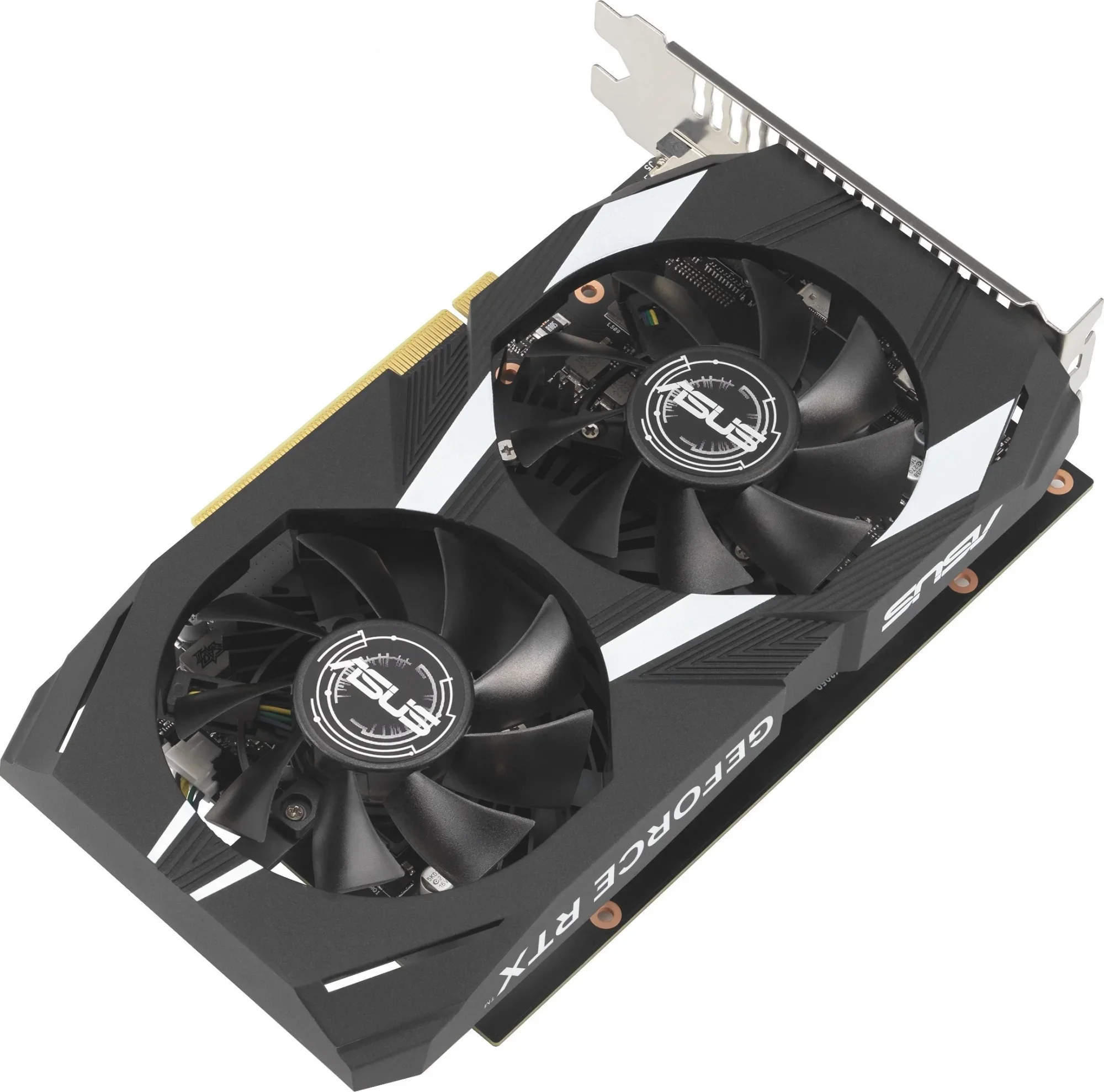 Видеокарта Asus NVIDIA - GeForce RTX 3050 Dual, PCI-E 4.0, GDDR6 6GB 96bit, 1x DVI-D, 1x HDMI, 3x DP, max 7680 x 4320 (8K), 115Вт, 201мм, DUAL-RTX3050-O6G