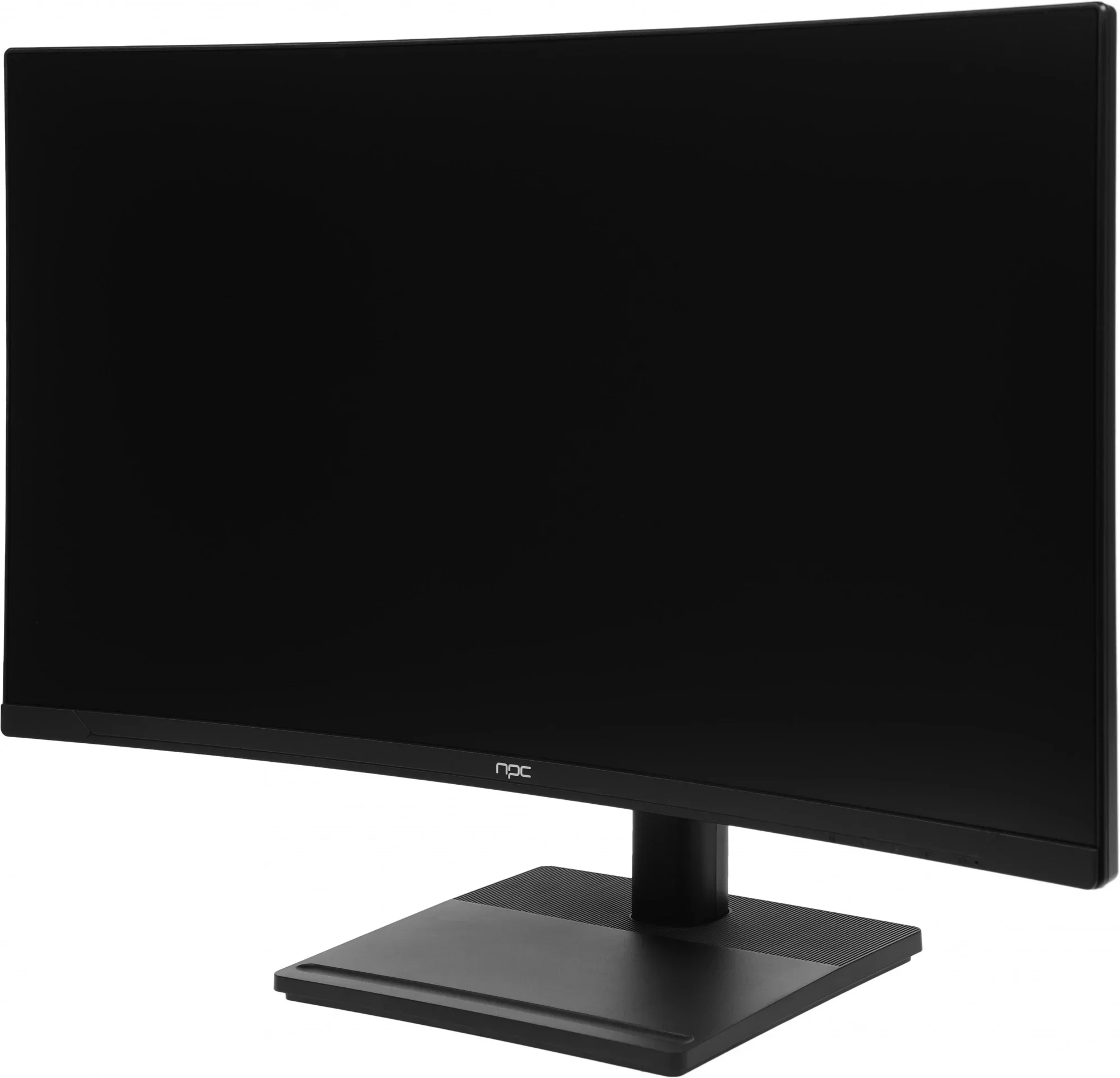 Монитор 27" NPC MD2719-B VA 1920x1080, 240 Гц, 1 мс, 16:9, 250 кд/м², изогнутый (1500R), 2×HDMI 2.0, DP 1.2, USB-A (зарядка 15 Вт), 3.5 Jack, динамики (2×3 Вт), FreeSync, G-Sync Compatible, черный