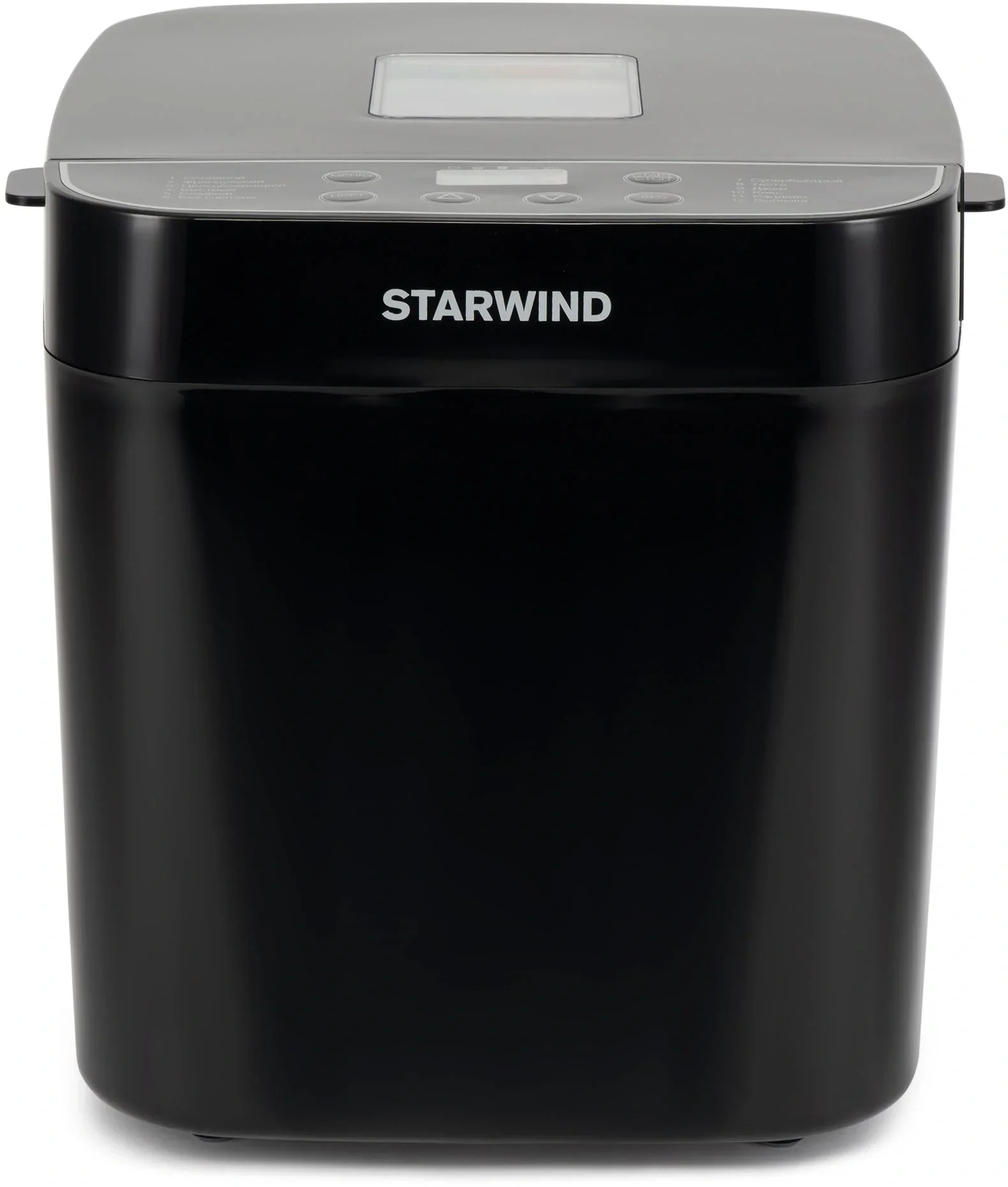 Хлебопечка Starwind SBM2086 черный, 550 Вт, 0.9 кг, 12 программ