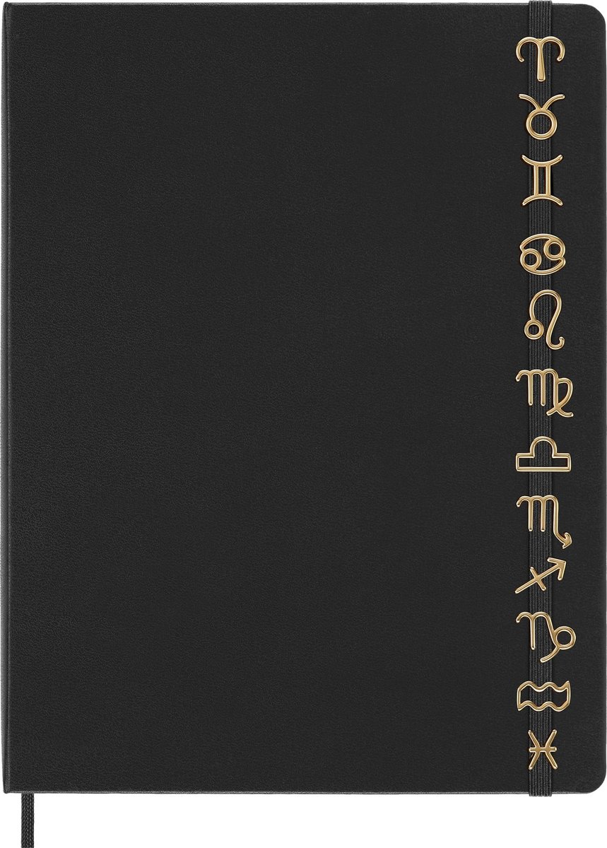 Шильд-символ Moleskine Zodiac Signs Водолей, металл, золотистый, коробка с европодвесом, PINAQUARIUSGOLD