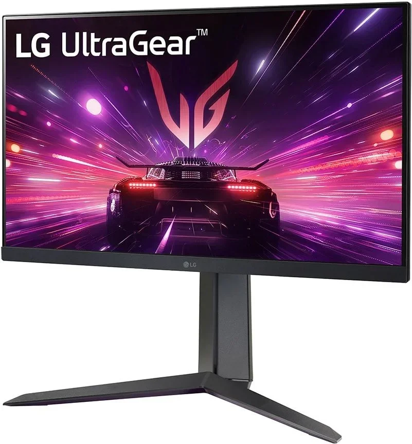 24GS65F-B.ARUZ - Монитор игровой 23.8'' 16:9 1920х1080(FHD) IPS, nonGLARE, 180 Hz, 300 cd/m2, H178°/V178°, 1000:1, 16.7M, 1ms, HDMI, DP, Height adj, Pivot, Tilt, 1Y, Black
