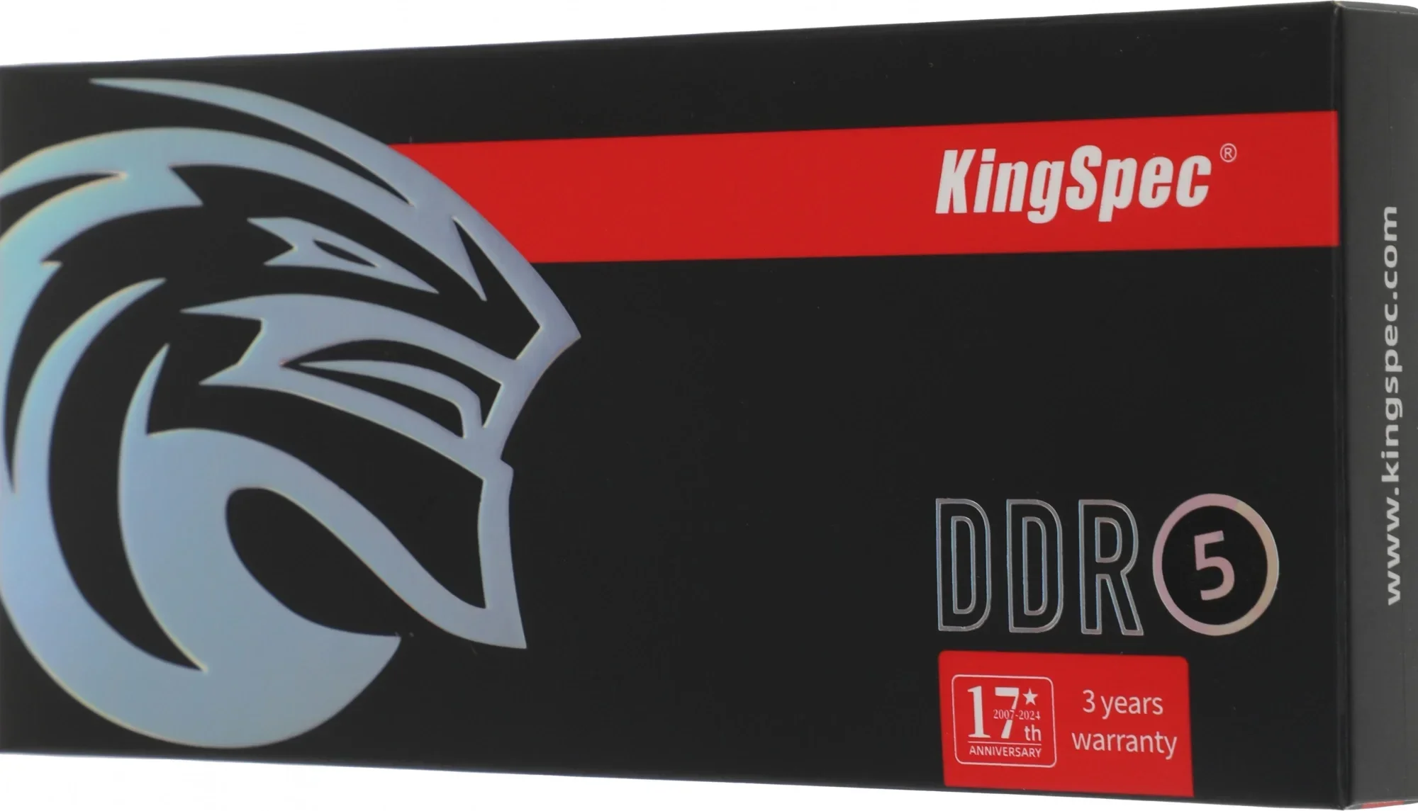Память DDR5 8GB 5600MHz Kingspec KS5600D5P13508G RTL PC5-44800 CL40 DIMM 288-pin  1.35В  single  rank Ret