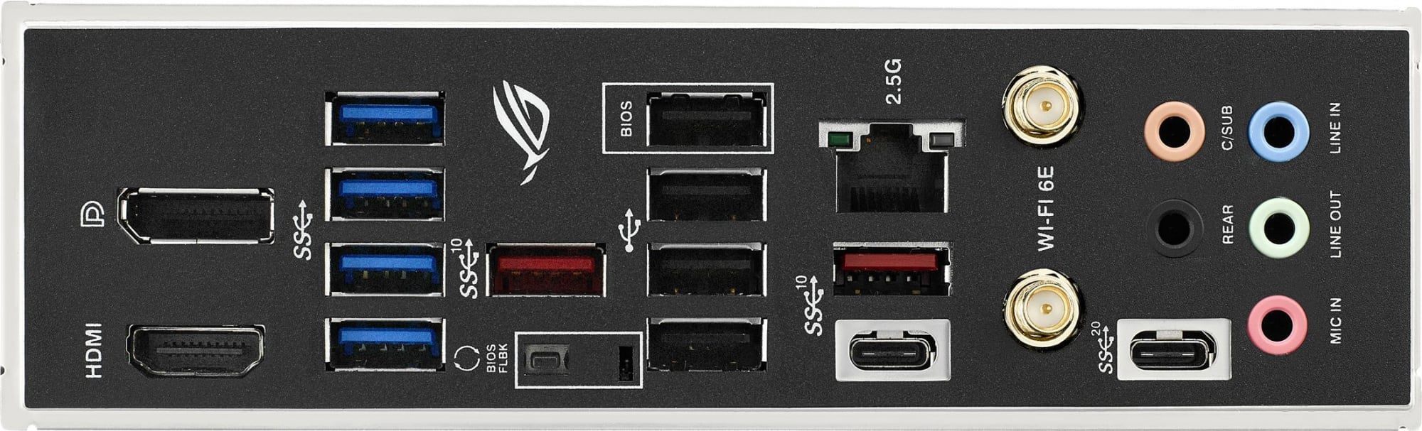 Материнская плата Asus ROG STRIX B650E-F GAMING WIFI Socket AM5 AMD B650 4xDDR5 ATX AC`97 8ch(7.1) 2.5Gg RAID+HDMI+DP