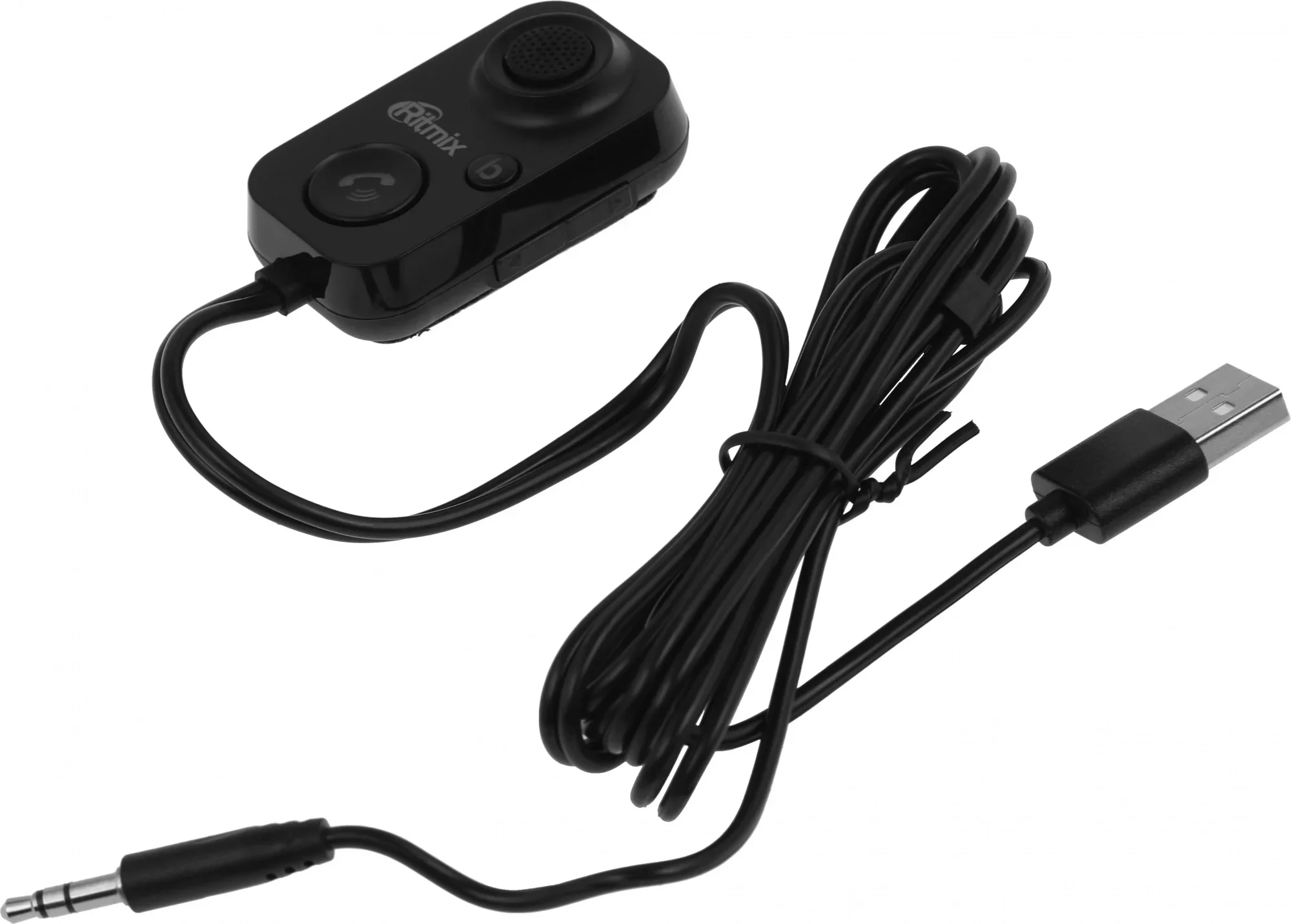 <097424> Аксессуар Ritmix BTR-100 (Bluetooth-ресивер, jack 3.5, питание через USB) [80001126]