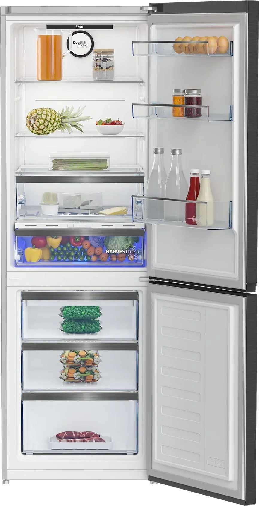 Холодильник Beko B5RCNK363ZXBR 2-хкамерн. антрацит инвертер