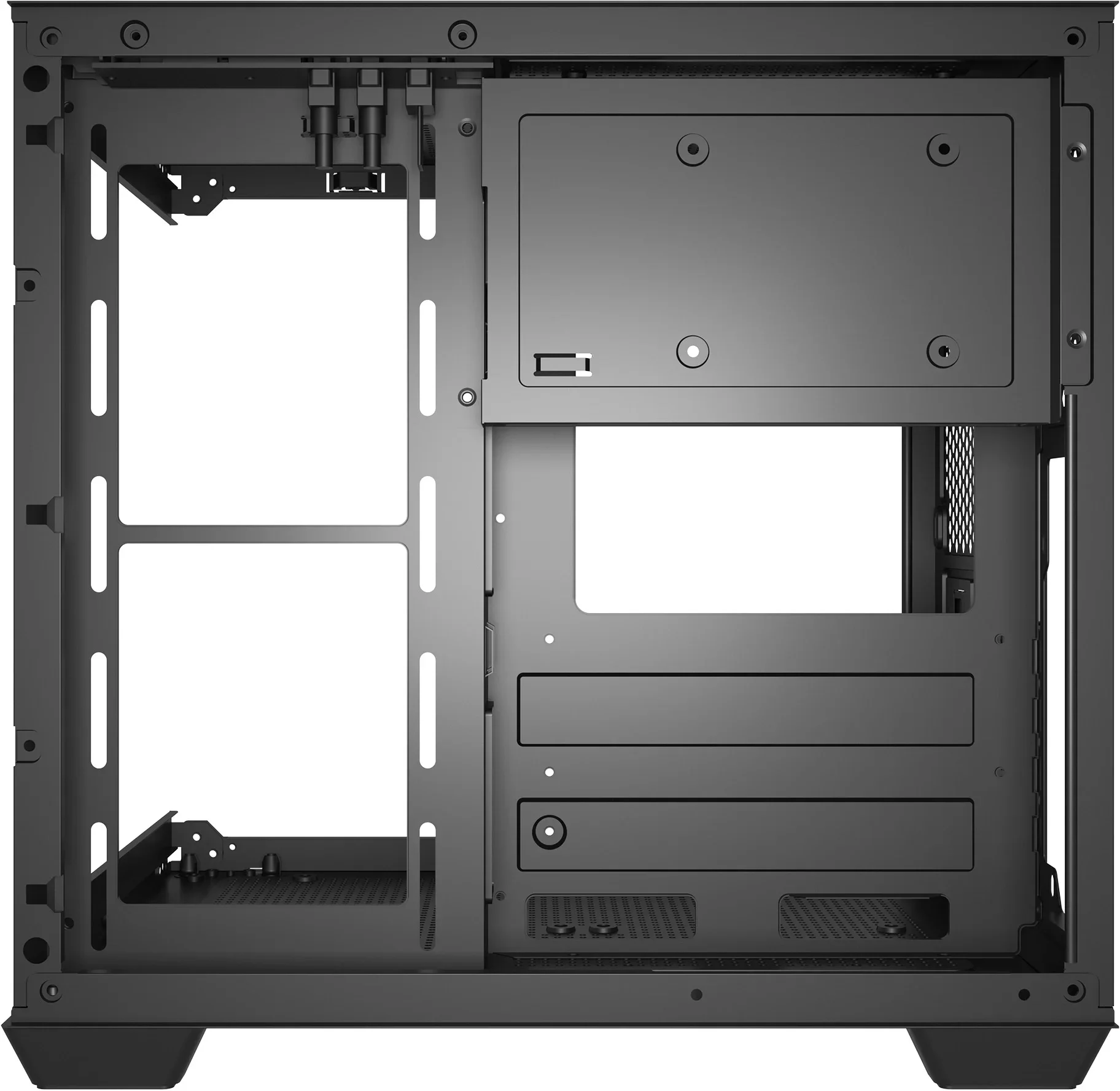 Корпус для ПК Bloody - CC-121, 2х2.5", 1х3.5", 1xUSB2.0, 1xUSB3.0, Mini Tower, без БП, цвет чёрный, CC-121-BK