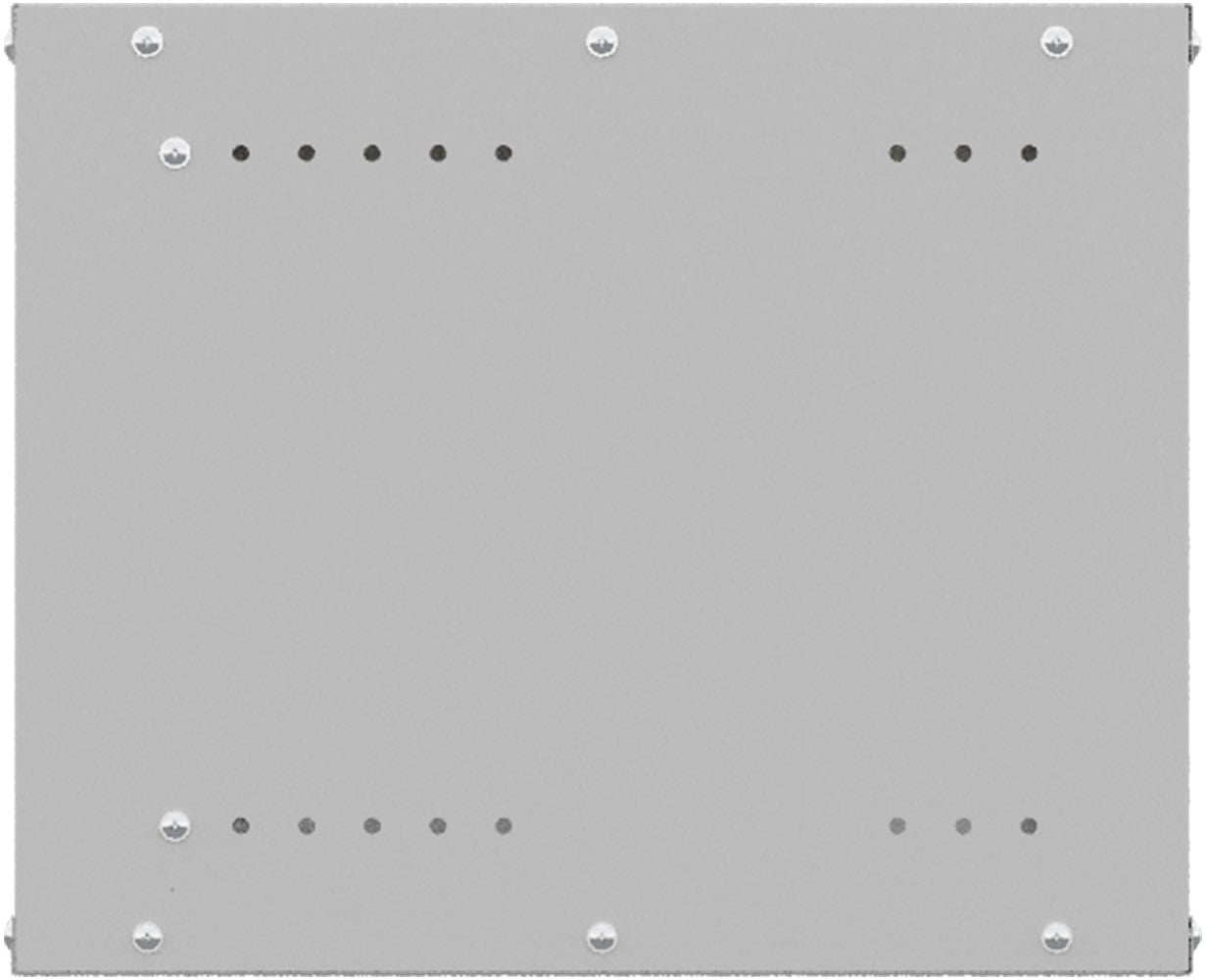 Шкаф коммутационный NTSS Lime (NTSS-WL9U5545GS) настенный 9U 550x450мм пер.дв.стекл несъемн.бок.пан. 30кг серый 370мм 12кг 110град. 500мм IP20 укомплектованный