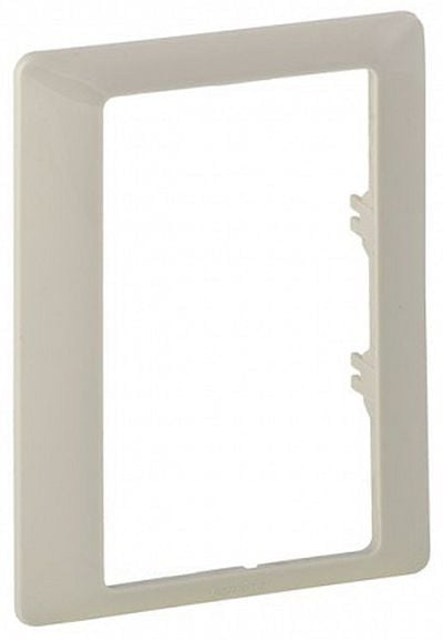 Legrand 754231 Valena LIFE Рамка 1 пост для двойных розеток  слоновая кость (754231)