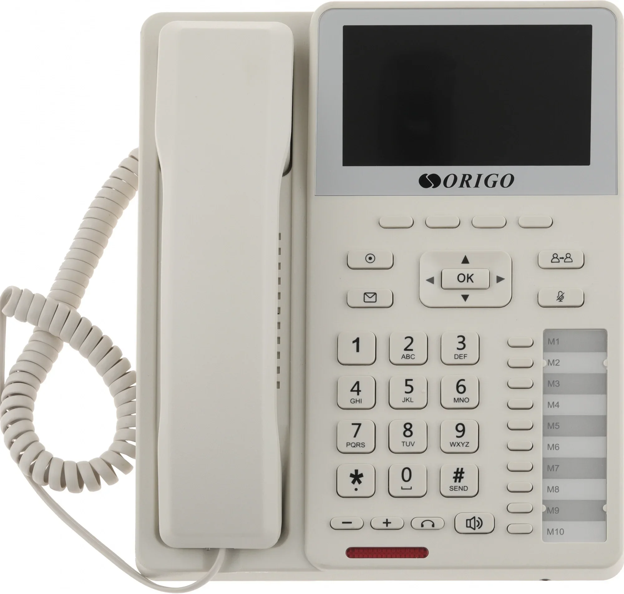 IP-телефон ORIGO OPH500/A1B, 4.3" дисплей, 1×PoE, 4 SIP-аккаунта