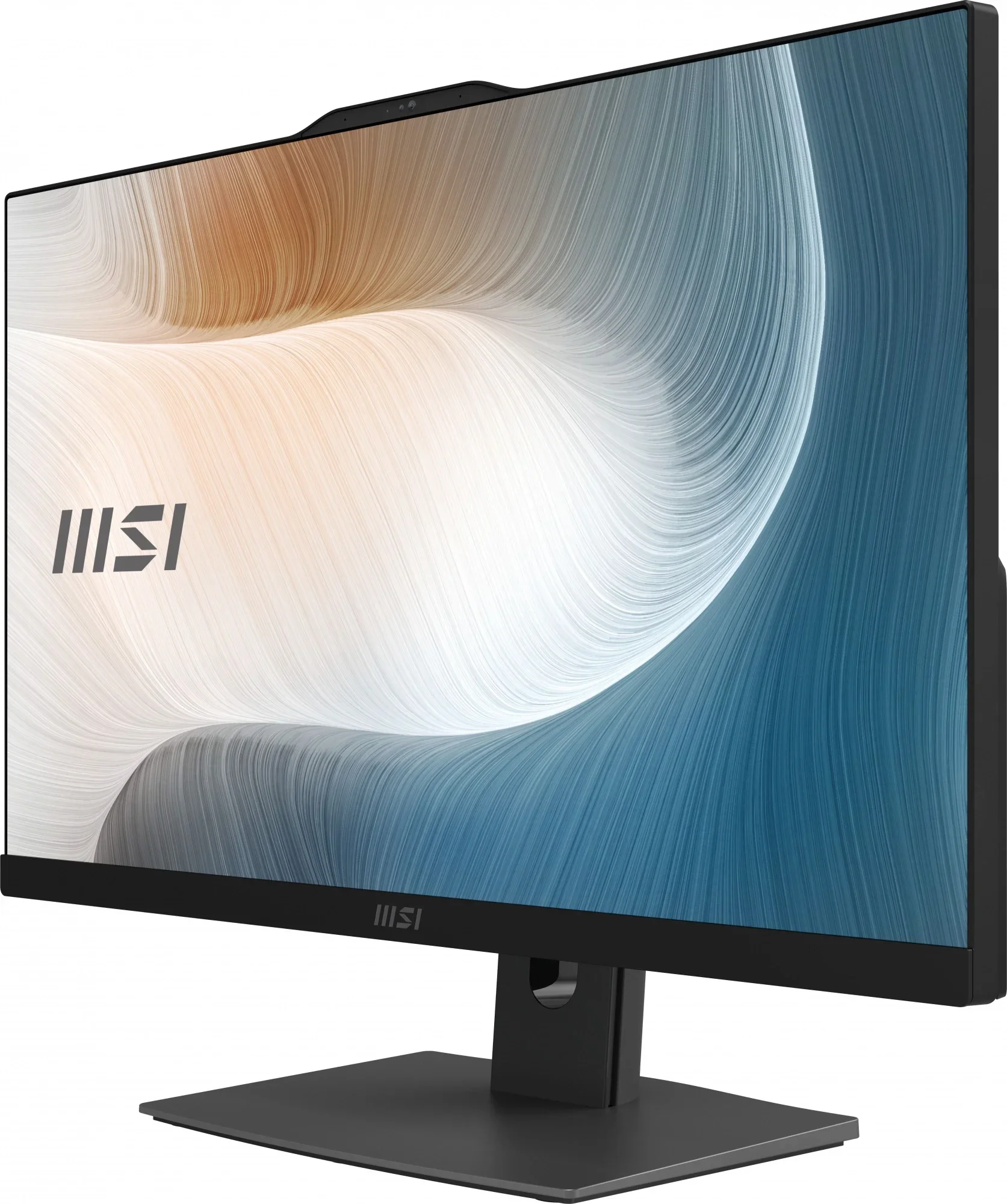 Моноблок MSI Modern AM242P 12M-671XRU черный 23.8" Full HD i5 1235U (1.3) 8Gb SSD 512Gb Iris Xe без ОС GbitEth WiFi BT 120W клавиатура мышь Cam 1920x1080 (99S6-AE0711-1454)