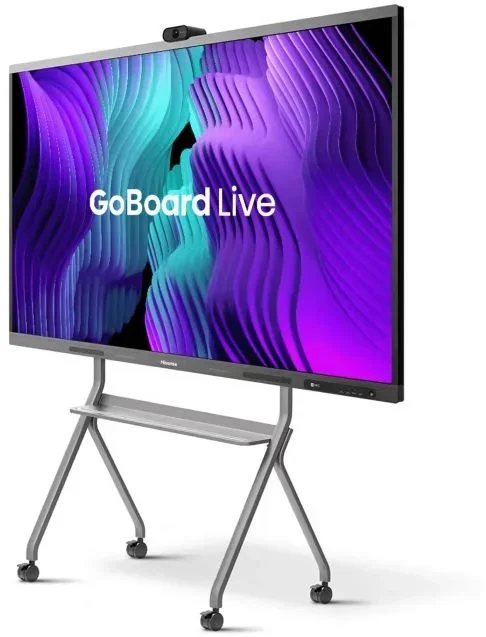 Интерактивный дисплей Hisense 86MR6DE, 86", тип матрицы VA; разрешение 3840х2160; контрастность 4000:1; яркость  350 кд/м2; время отклика 8 мс; частота обновления 60 Гц; ОС Android 13.0; угол обзора 178/178; AC 100 V ~ 240 V; интерфейсы HDMI*4, HDMI 2.0 * 3, USB3.0*3, USB Type-C*1, Audio*1 , RS232С*1, RJ45*1, LAN; VESA 1000х600; вес 58,5 кг.