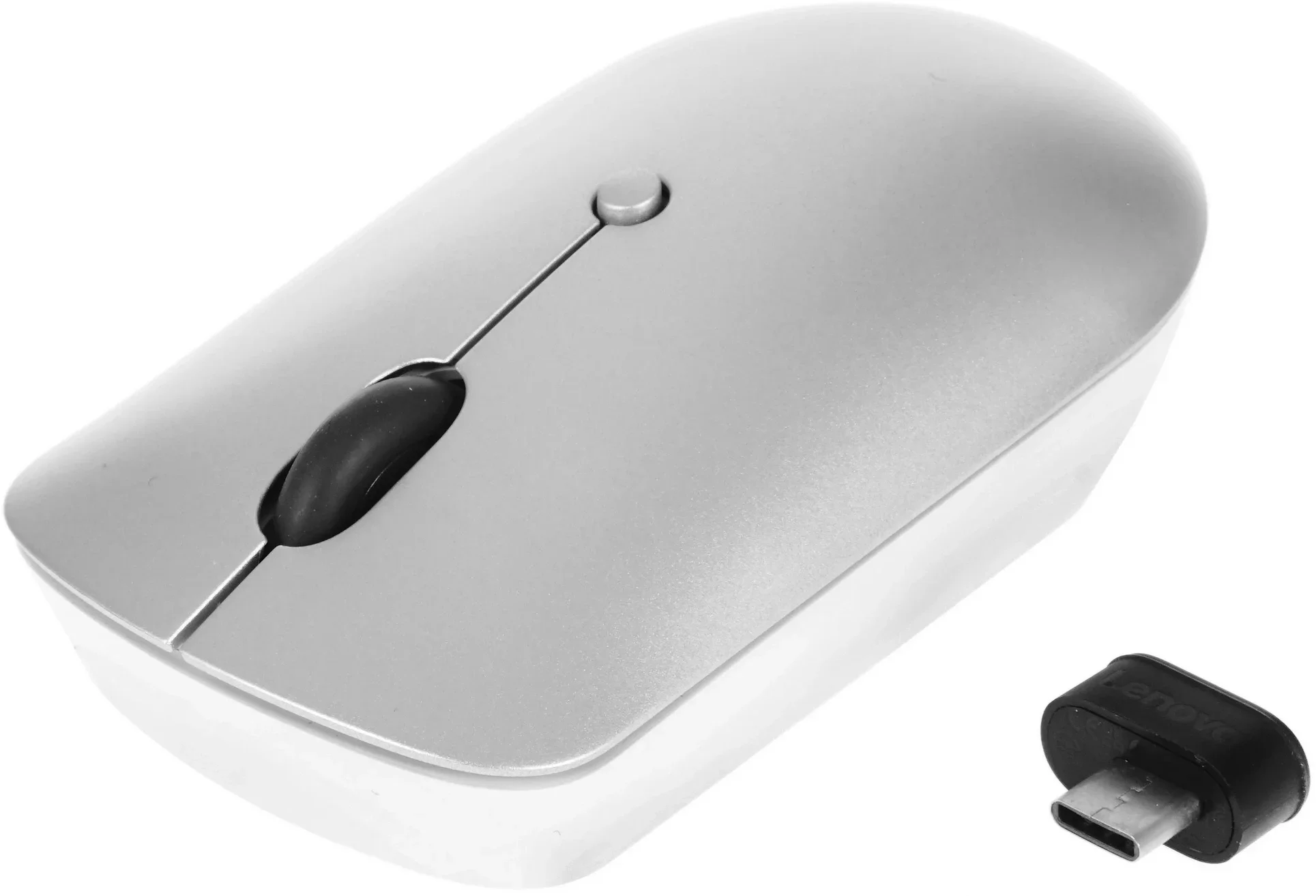 Мышь Lenovo 540 USB-C Wireless Compact светло-серый оптическая 2400dpi беспров. USB-C для ноутбука 3but (GY51D20869)
