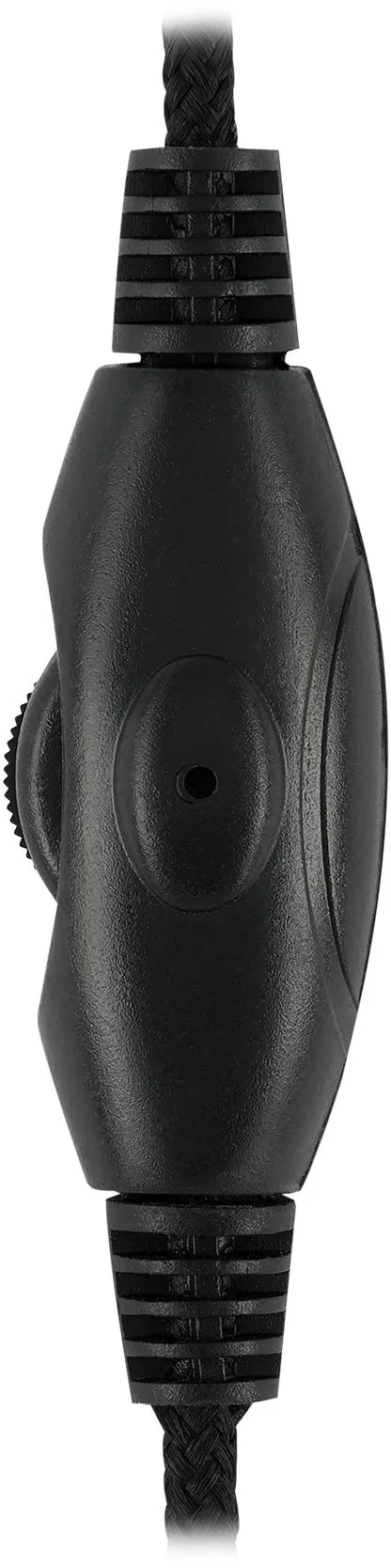 Наушники с микрофоном Оклик HS-M200 черный 1.8м накладные оголовье (1532011)