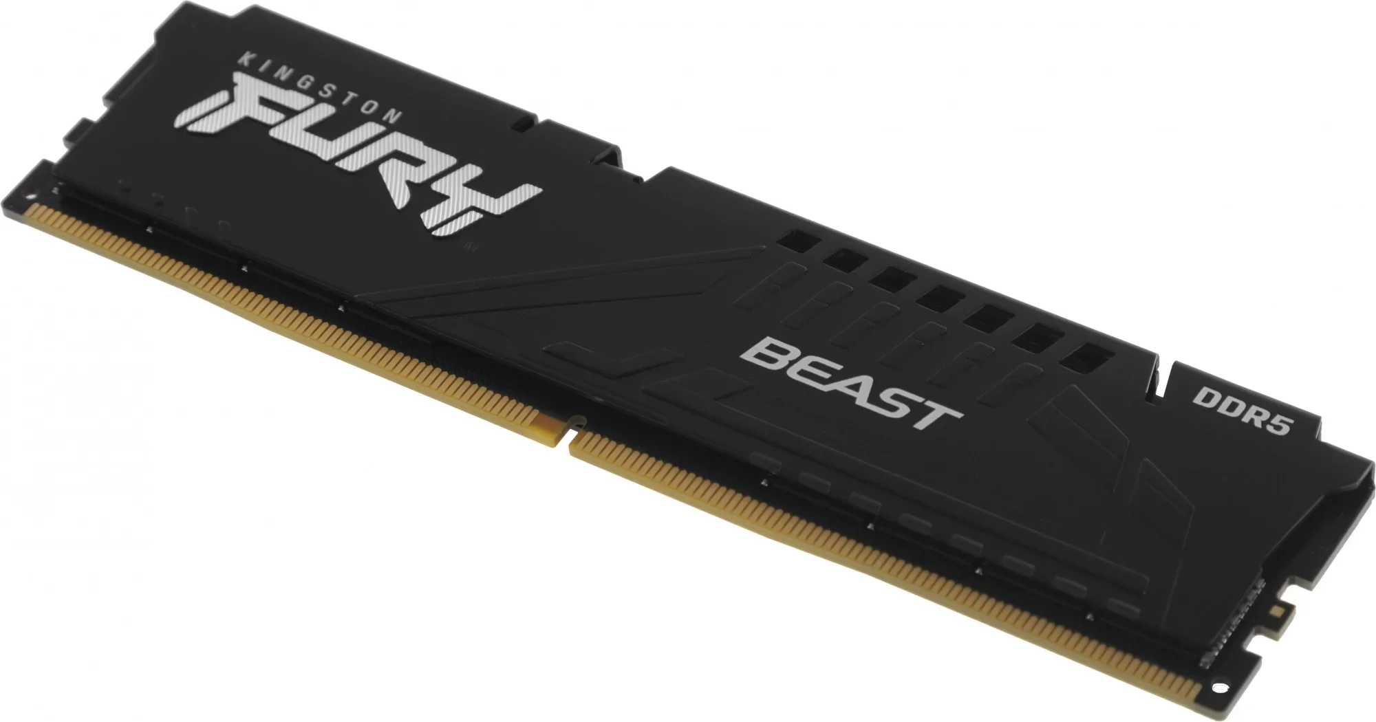 Память DDR5 32GB 6000MHz Kingston KF560C30BBE-32 Fury Beast RTL Gaming PC5-48000 CL30 DIMM 288-pin 1.4В kit single rank с радиатором Ret