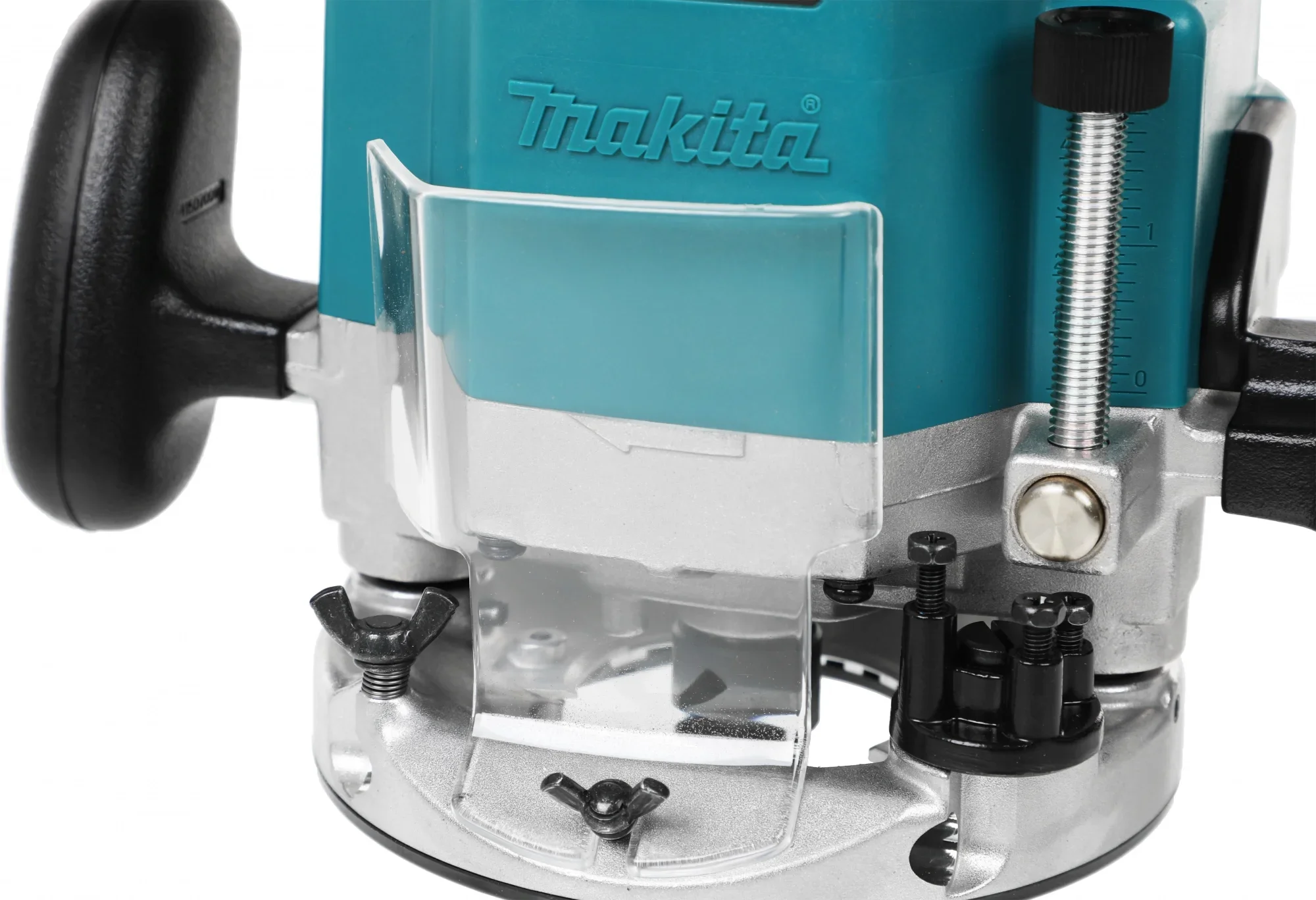Фрезеры Makita 3612C Фрезер, 1850Вт,9000-23000об\м,ход-60мм,цанга-12мм,6кг,кор,пл пуск, эл тормоз, направл