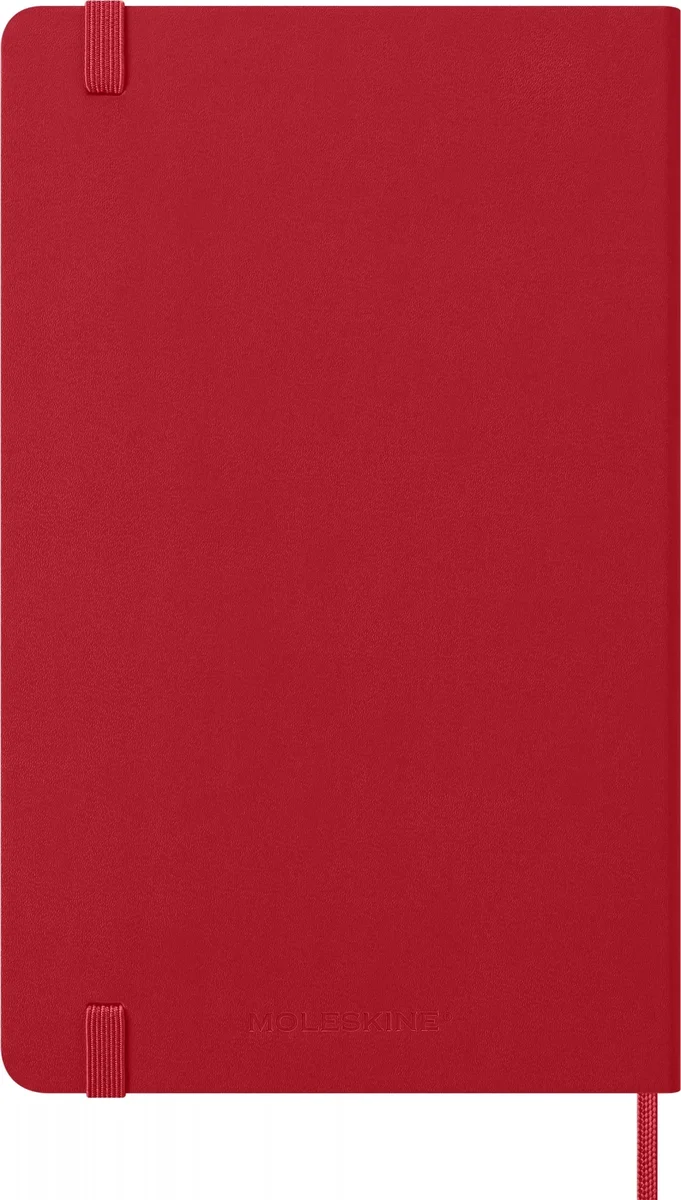 DHF212DC3  Ежедневник Moleskine CLASSIC  Large  130х210мм  400стр. красный