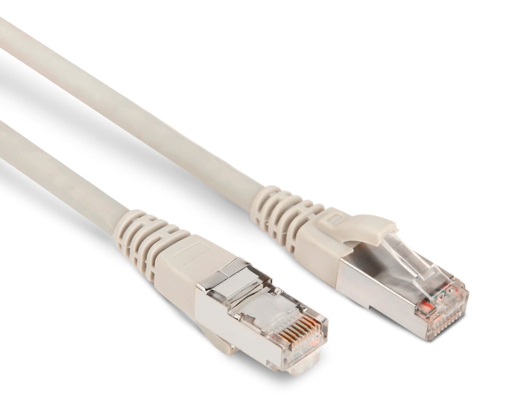 Hyperline PC-LPM-STP-RJ45-RJ45-C6-2M-LSZH-GY Патч-корд U/FTP, экранированный, Cat.6 (100%  Fluke  Component  Tested), LSZH