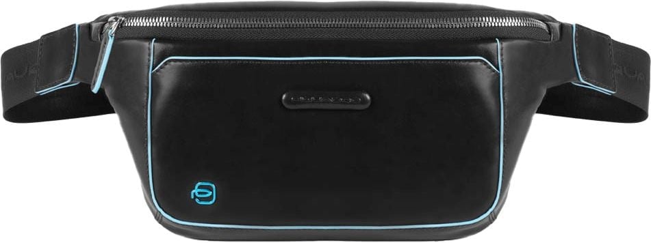 Сумка на пояс мужская Piquadro Blue Square CA2174B2/N, натур.кожа, черный