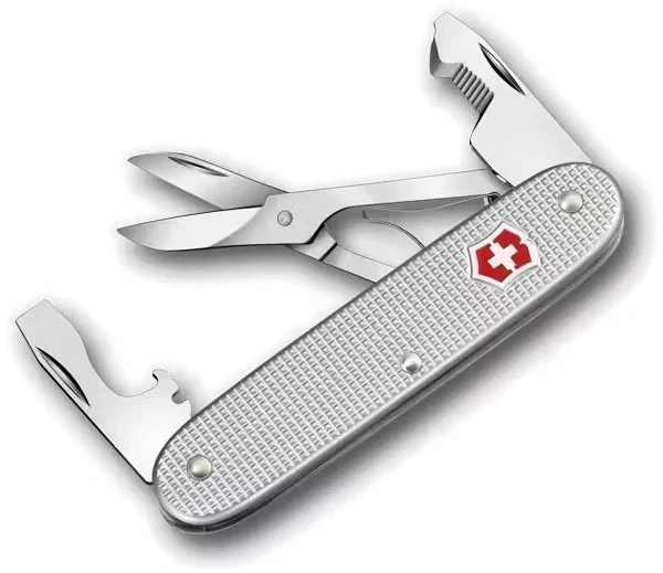 Мультитул Victorinox Companion Slim Alox (0.8170.26)  93мм  6функц.  серебристый карт.коробка