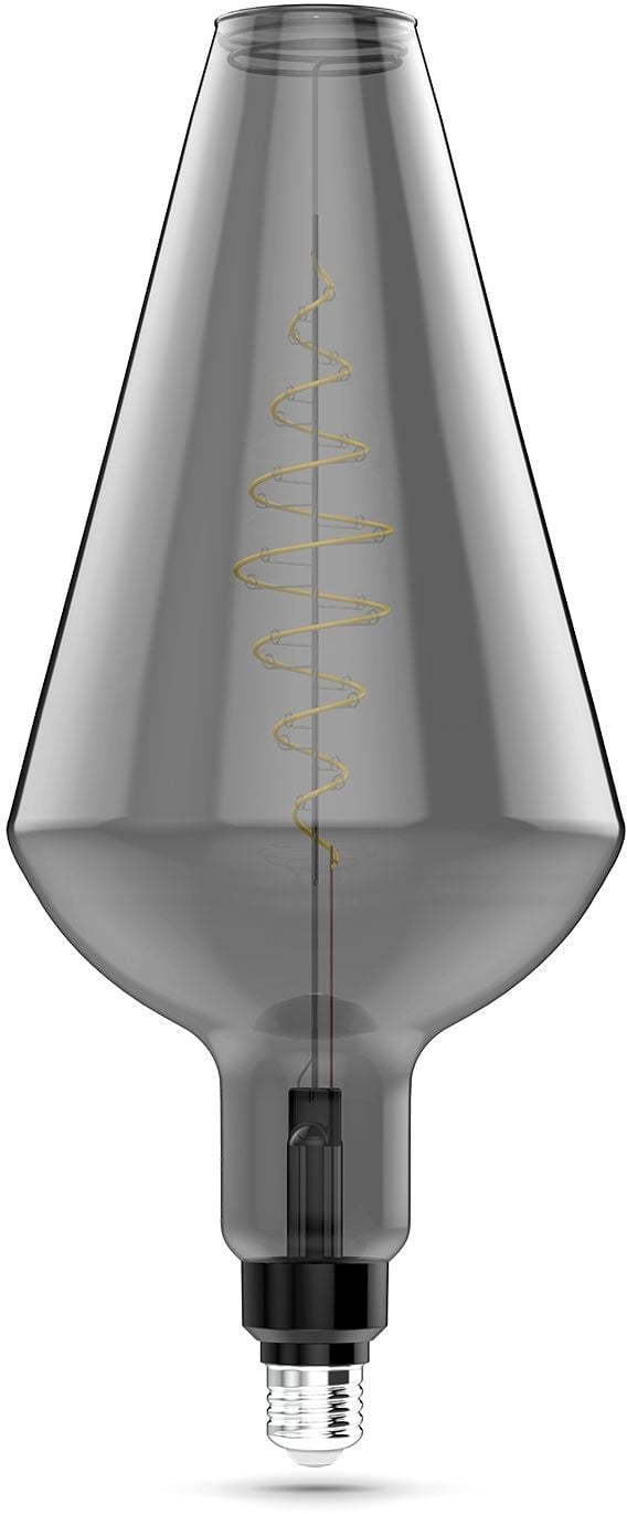 Лампа филам. Gauss (упак.:1шт 180802005) Filament Vase 8.5Вт цок.:E27 свеча  220B 1800K св.свеч.бел.теп.