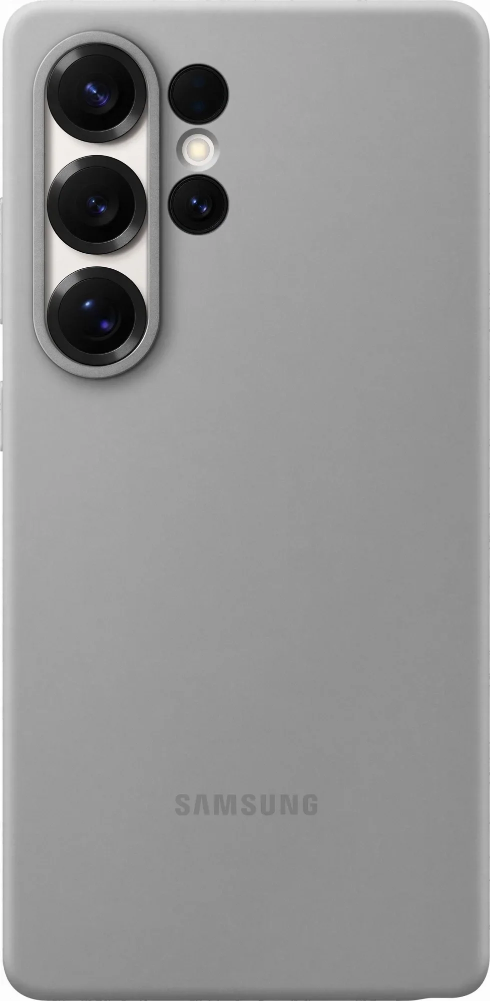 Чехол (клип-кейс) Samsung для Samsung Galaxy S25 Ultra Silicone Case S25 Ultra серый (EF-PS938CJEGRU)