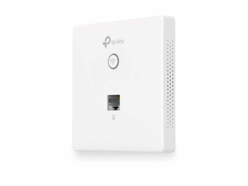 Точка доступа Wi-Fi TP-LINK EAP115-Wall N300 Wi-Fi точка доступа для монтажа в стену, чипсет Qualcomm, до 300 Мбит/с на 2,4 ГГц, поддержка стандартов 802.11b/g/n, 2 порта 10/100 Мбит/с LAN, поддержка 802.3af PoE, {36} (093457)