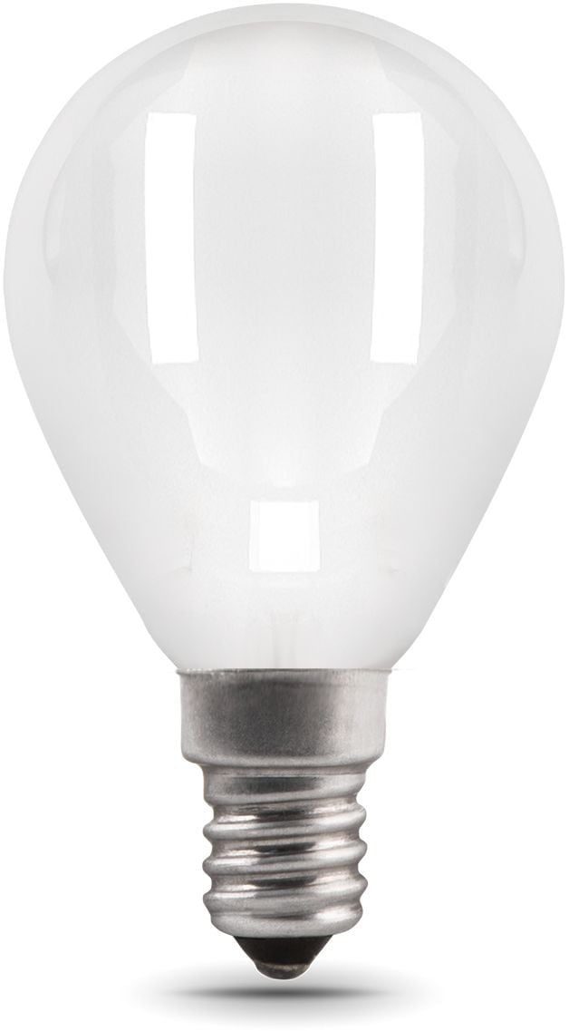 Лампа светодиодная филаментная Black Filament 5Вт P45 шар матовая 4100К нейтр. бел. E14 450лм GAUSS 105201205